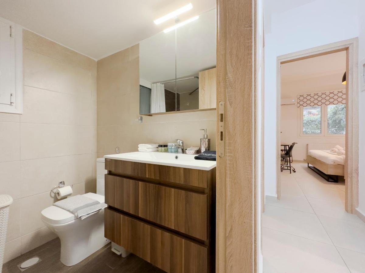 Aventura Comfortable 90Sqm Apt In Kato Patisia Leilighet Athen Eksteriør bilde