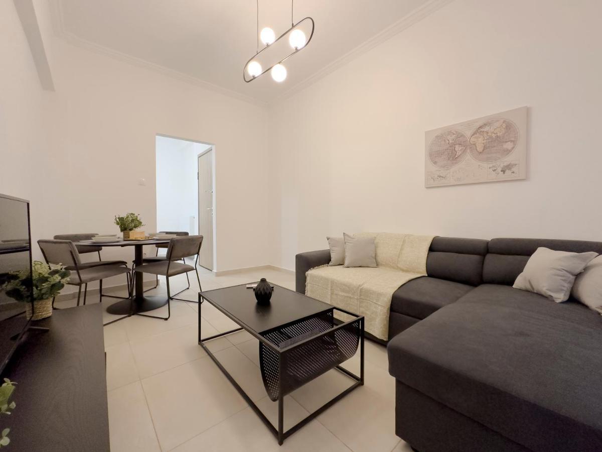 Aventura Comfortable 90Sqm Apt In Kato Patisia Leilighet Athen Eksteriør bilde