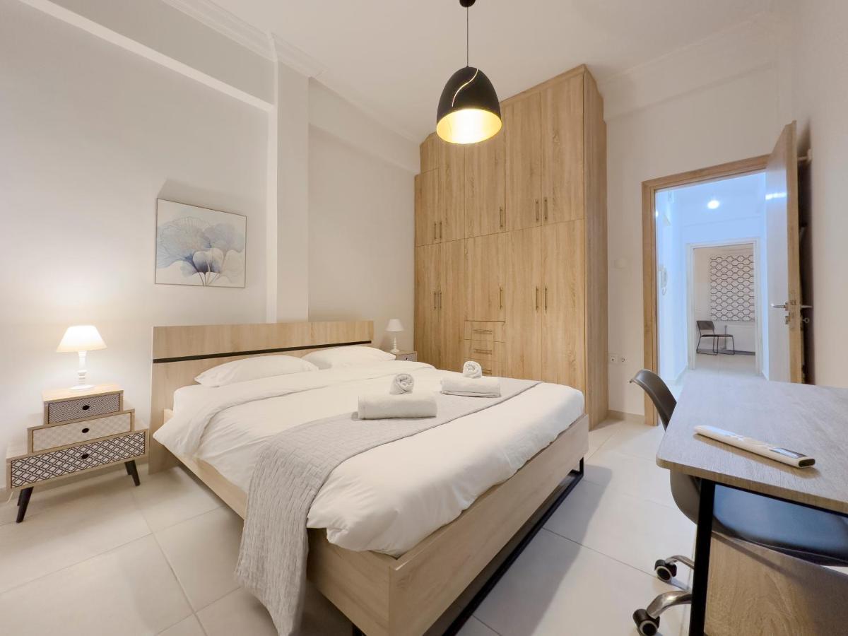 Aventura Comfortable 90Sqm Apt In Kato Patisia Leilighet Athen Eksteriør bilde