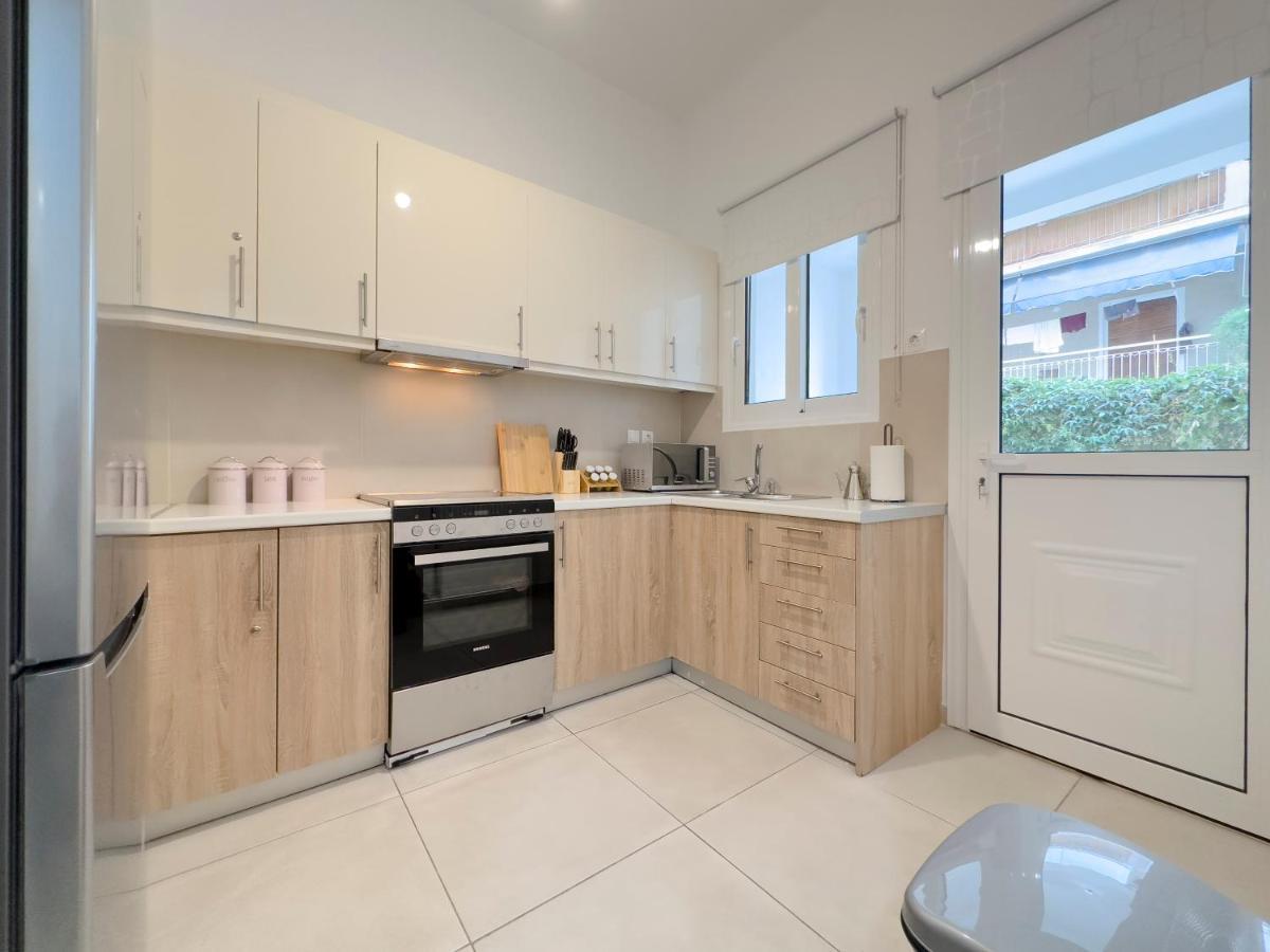 Aventura Comfortable 90Sqm Apt In Kato Patisia Leilighet Athen Eksteriør bilde